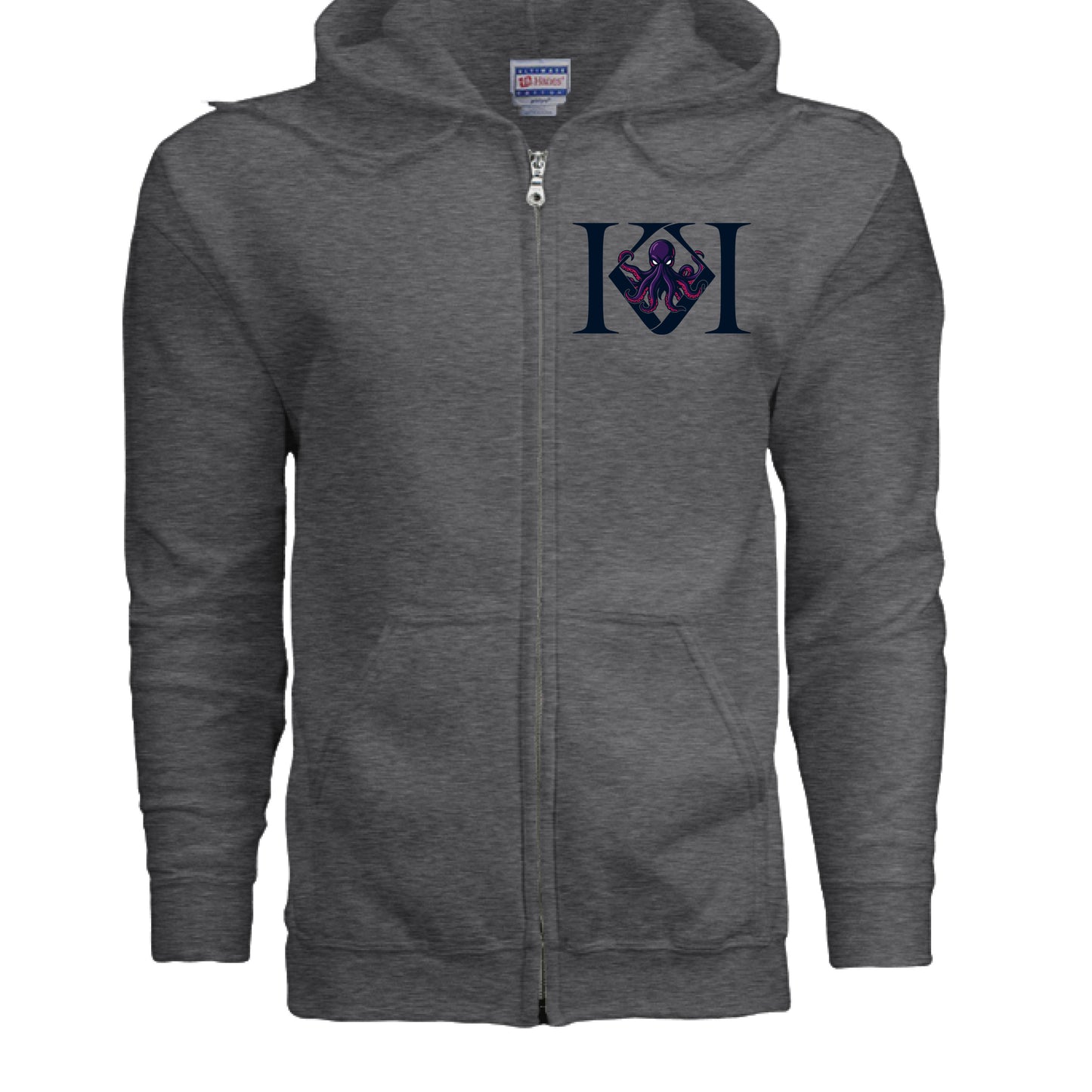 CHARCOAL HEATHER - FRONT